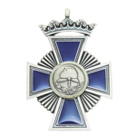 Почетный крест пожарного за 50 лет службы. Бавария, муляж