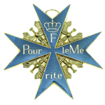 Прусский орден «Pour Le Merite», муляж, миниатюра