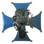 Полковой знак 18-го Поморского уланского полка. Польша, муляж