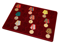 Планшет для наград СССР под 17 медалей 32 мм