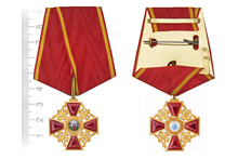Знак ордена Святой Анны III степени, копия