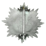 Знак отличия для восточных народов 1 степени «в серебре» без мечей, муляж