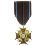 Золотой знак отличия «Крест Заслуги» до 1952 года. Польша, муляж