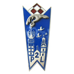 Полковой знак 2-го Авиационного полка. Польша, муляж