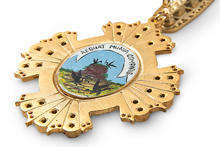 Знак ордена Святой Екатерины II степени с хрусталём Swarovski