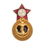 Кокарда ВМФ СССР для рядового состава