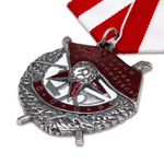 Орден боевого Красного Знамени (серебряный, на колодке), улучшенный муляж