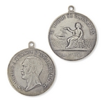 Медаль "За отличие в мореходстве" (Александр II, шейная) копия