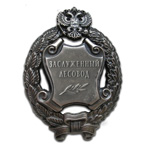 Знак «Заслуженный лесовод Российской Федерации», сувенирный муляж