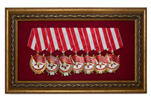 Коллекция «Полный кавалер ордена Боевого красного знамени», сувенирный муляж