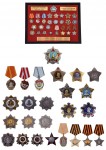 Коллекция «Полный комплект наград СССР», сувенирные муляжи