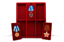 Планшет для наград СССР 6 ячеек