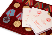 Коллекция юбилейных медалей «Победа», сувенирные муляжи