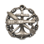 Знак совмещенный «об окончании Минного и Артиллерийского Офицерских классов», копия