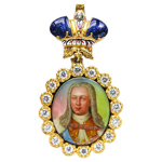 Наградной портрет Имп. Петра III, муляж