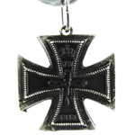 Знак "Железный крест 2-го класса 1870 год. миниатюра. Германия", муляж