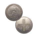 Рубль медаль 1797 года Павел 1 (коронационный), копия