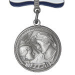 Медаль материнства I степени, упрощённый муляж