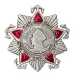 Орден Нахимова (II степень, на закрутке) стандартный муляж