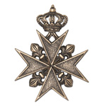 Нагрудный знак «Мальтийский крест», копия